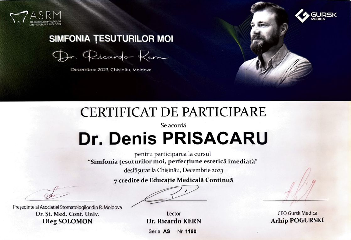 Simfonia țesuturilor moi, perfecțiune estetică imediată