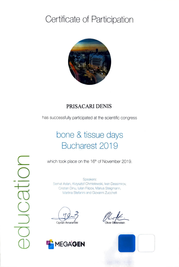 Bone & Tissue days Bucharest 2019